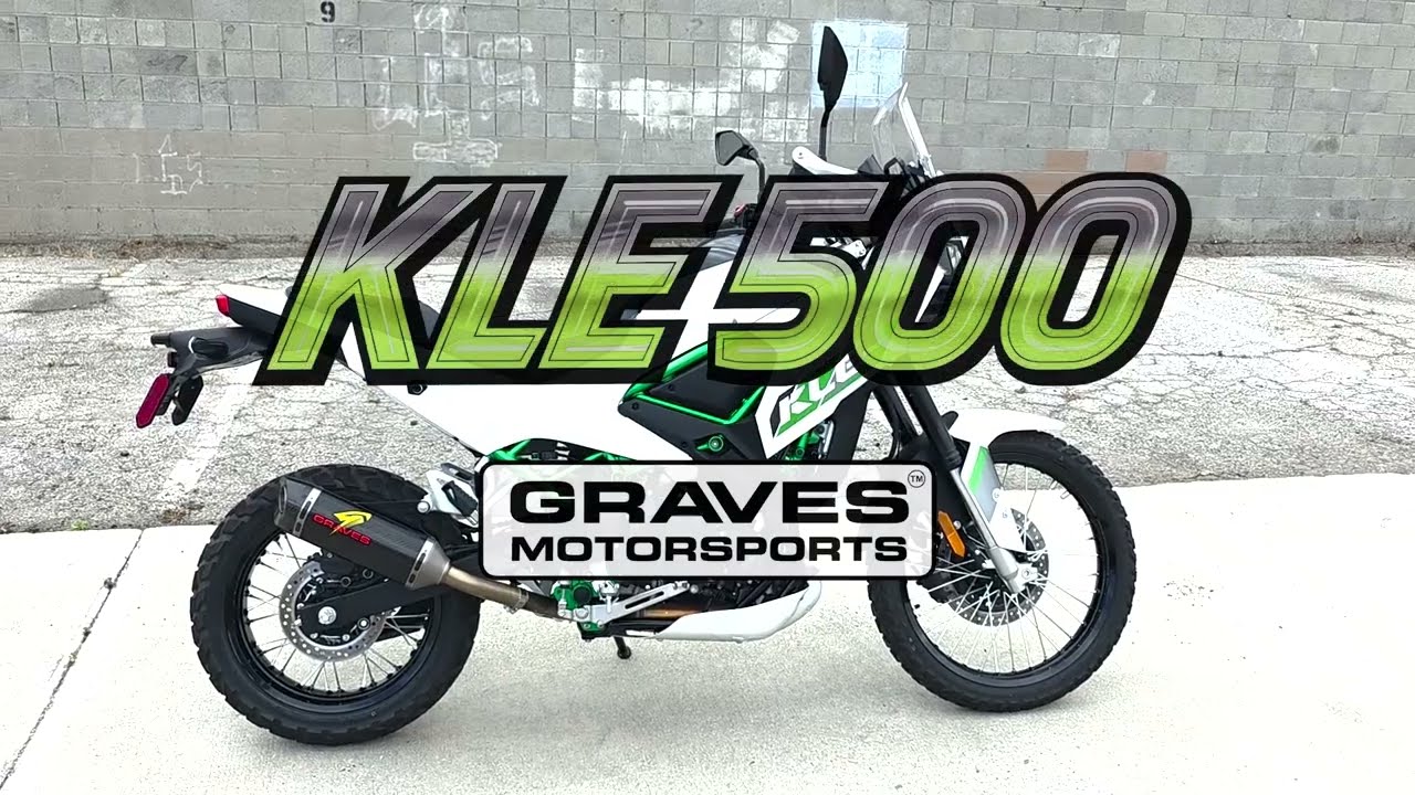 Kawasaki KLE 500 LINK Cat-Back Carbon Exhaust