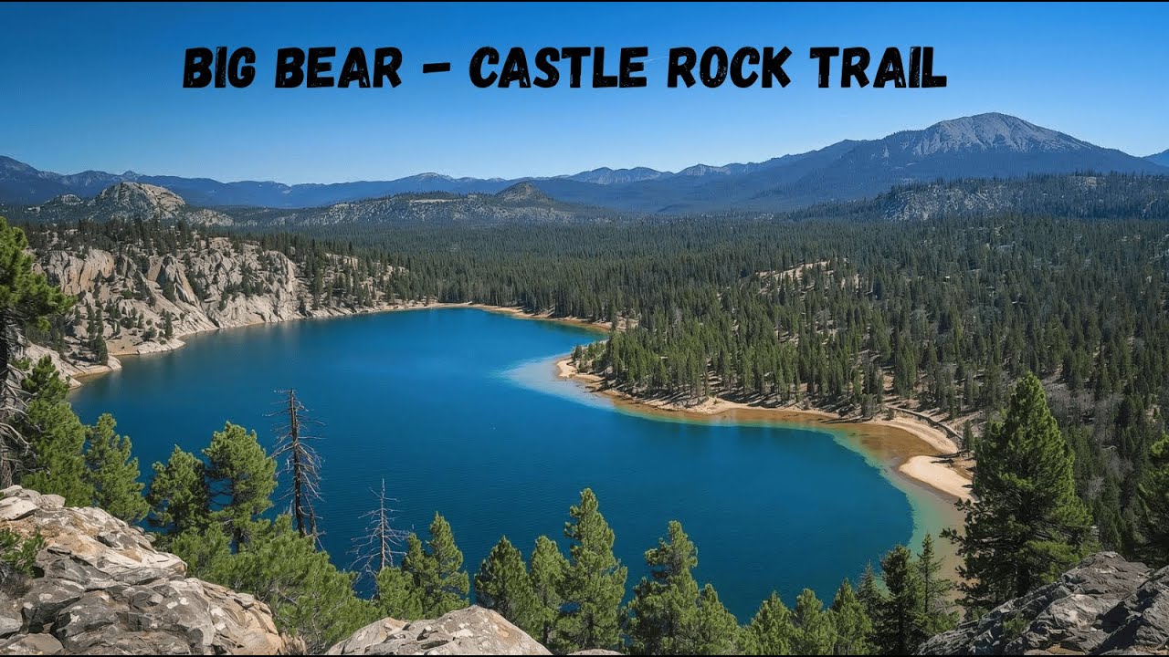 Big Bear Hiking - Castle Rock Trail in San Bernardino National Forest