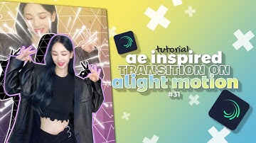 ae inspired transition on alight motion #31 | alight motion tutorial