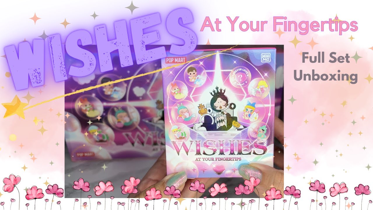 POPMART WISHES AT YOUR FINGERTIPS 6個未開封 POP MART Wishes at Your Fingertips Series Scene Set Figures