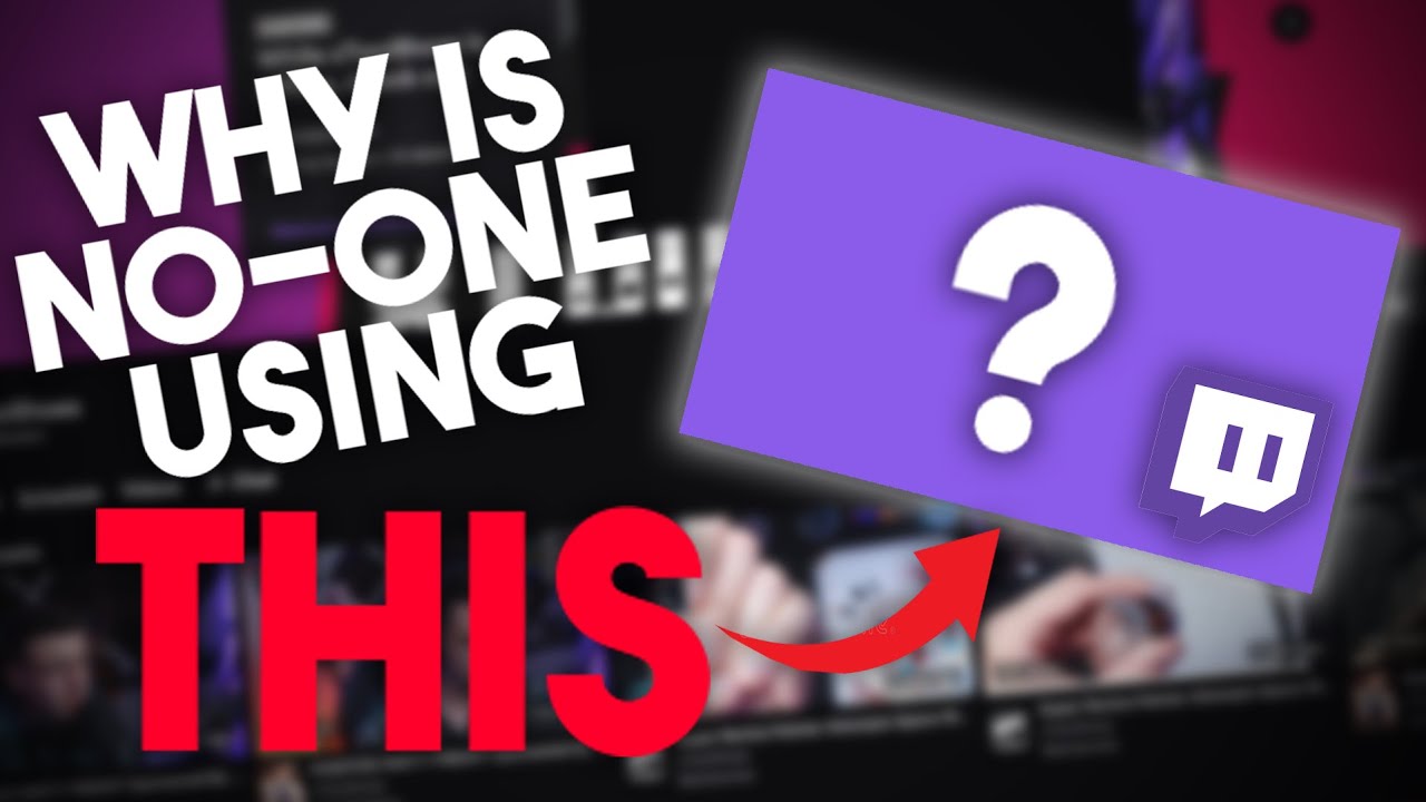 The Most IMPORTANT Tool Twitch Streamers DON'T USE