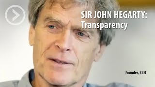 SIR JOHN HEGARTY: Transparency by Generate Insights 60 views 4 years ago 2 minutes, 15 seconds