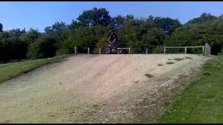 Mickleover bmx track first jumps