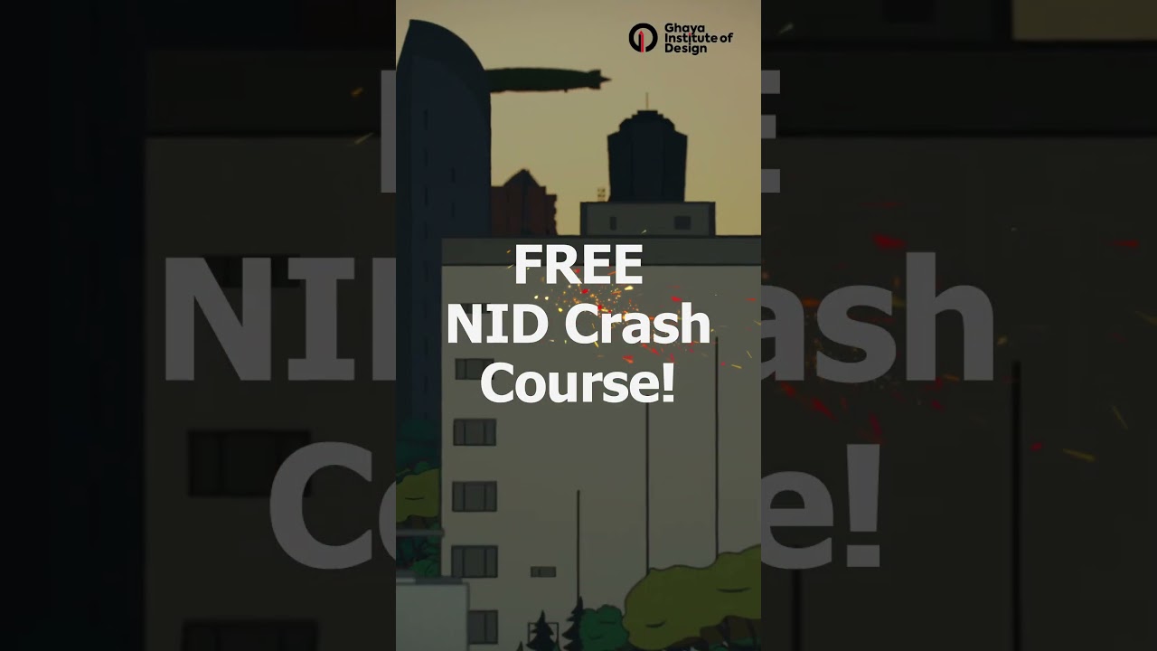 Free NID NIFT UCEED Crash Course. 