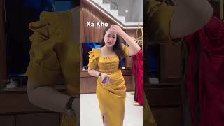 Xã Kho váy Thiết kế #thoitrang #tienga