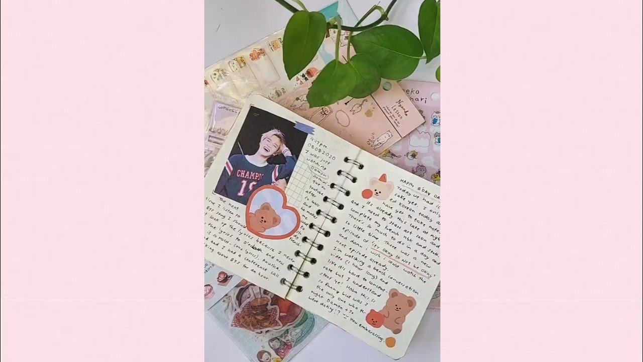 k-pop Journal flip through 