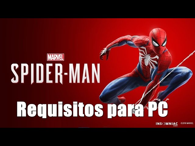 Marvel's Spider-Man de PC: confira os requisitos necessários