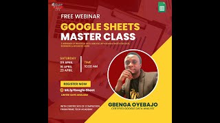 Google Sheets Master Module 2 | Prime Tech Academy
