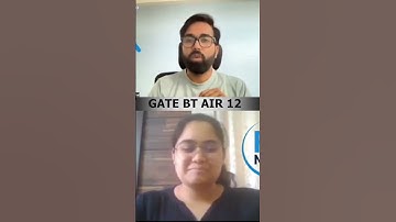 GATE BT Topper ON His Number Of Gate Attempt #biotechnologyexam #topper #iitgate #mtech #btech