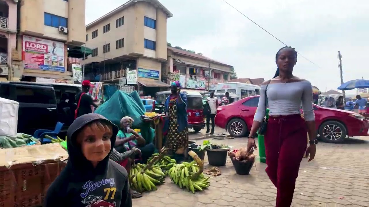 Kumasi Ghana Africa streets