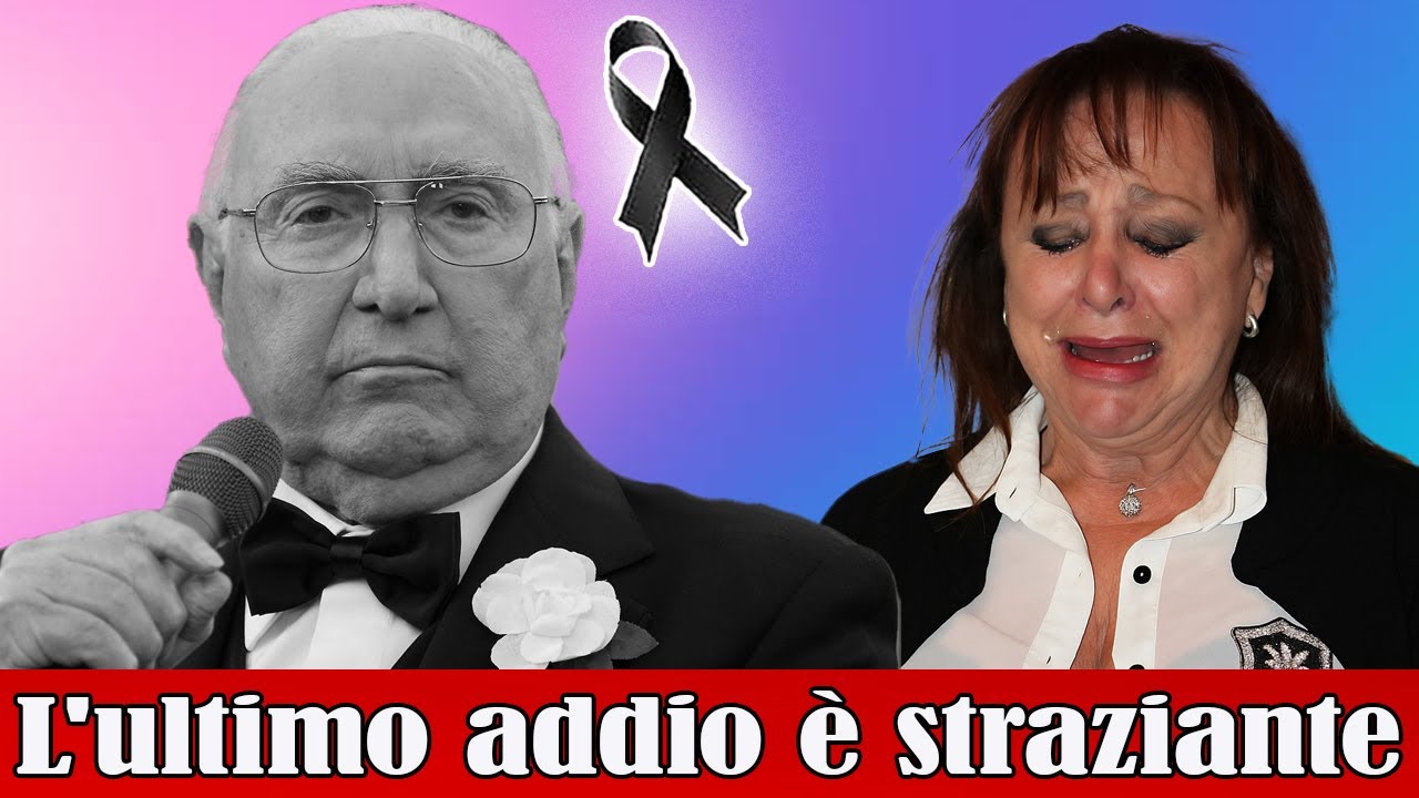 💥 L'ex moglie di Pippo Baudo, Adriana Russo, piange e dice un ultimo, straziante addio