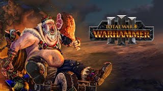 Total War: Warhammer III  Грязус Златозуб тест сборки Ogres, my lord!