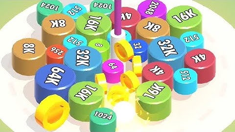 128K Unlock - BlockMerge3d ( 2048 block merge 3d )! android, iOS