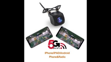 Immersive unboxing WiFi rearview camera cam212w-j joytrip app for RV, trailer car firstview carsanbo