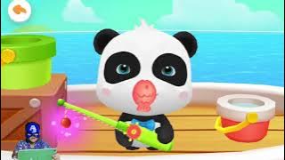 babybus bayi panda memancing ikan