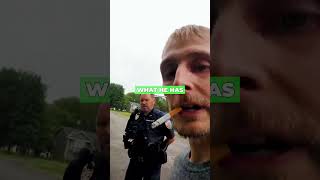 Cop Owned in Belle Plaine Minnesota Tail Lights Stop Backfires