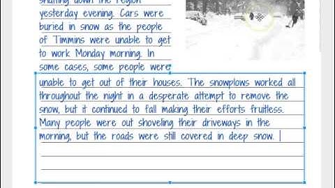 How to Write a News Report in the OSSLT