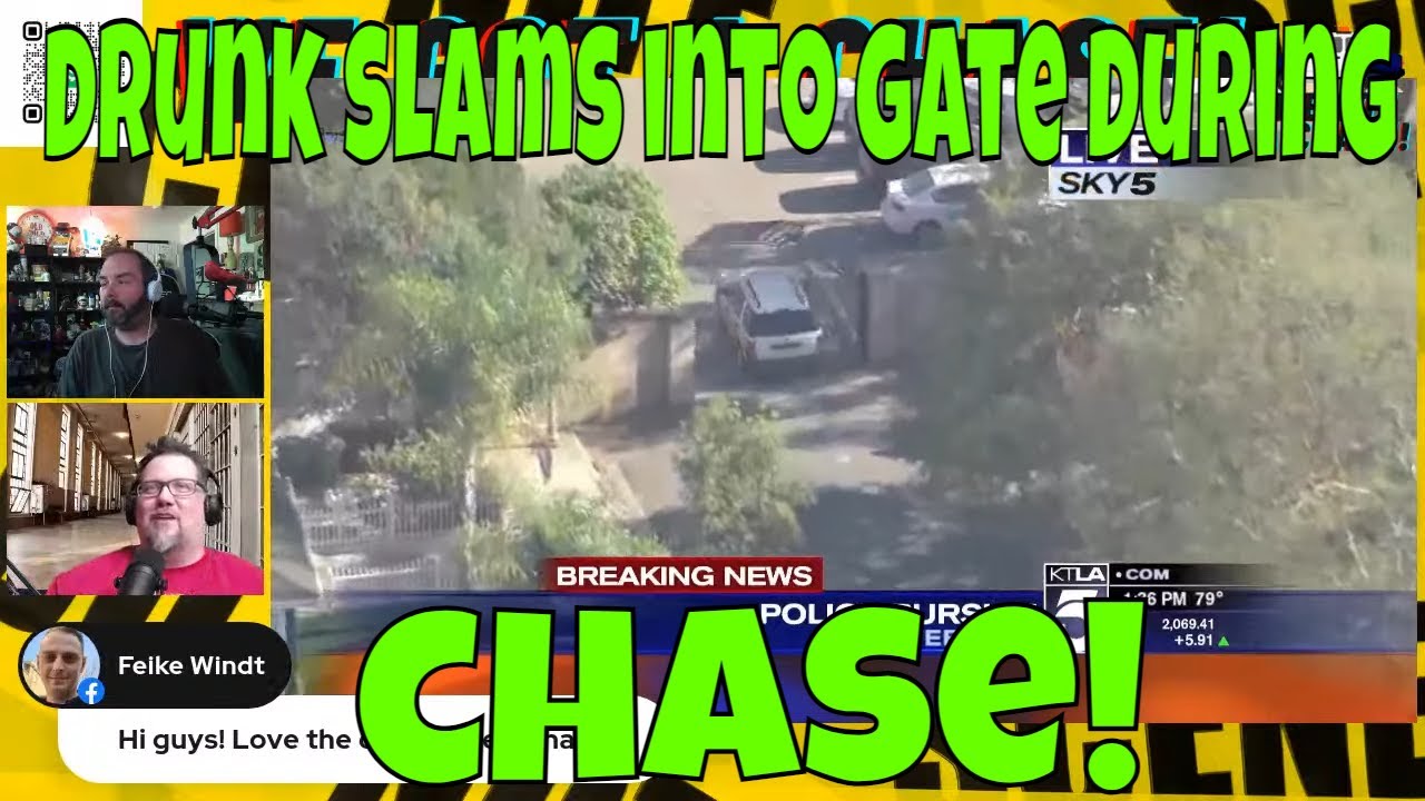 Crazy High Speed Police Chase of a DUI Suspect - YouTube