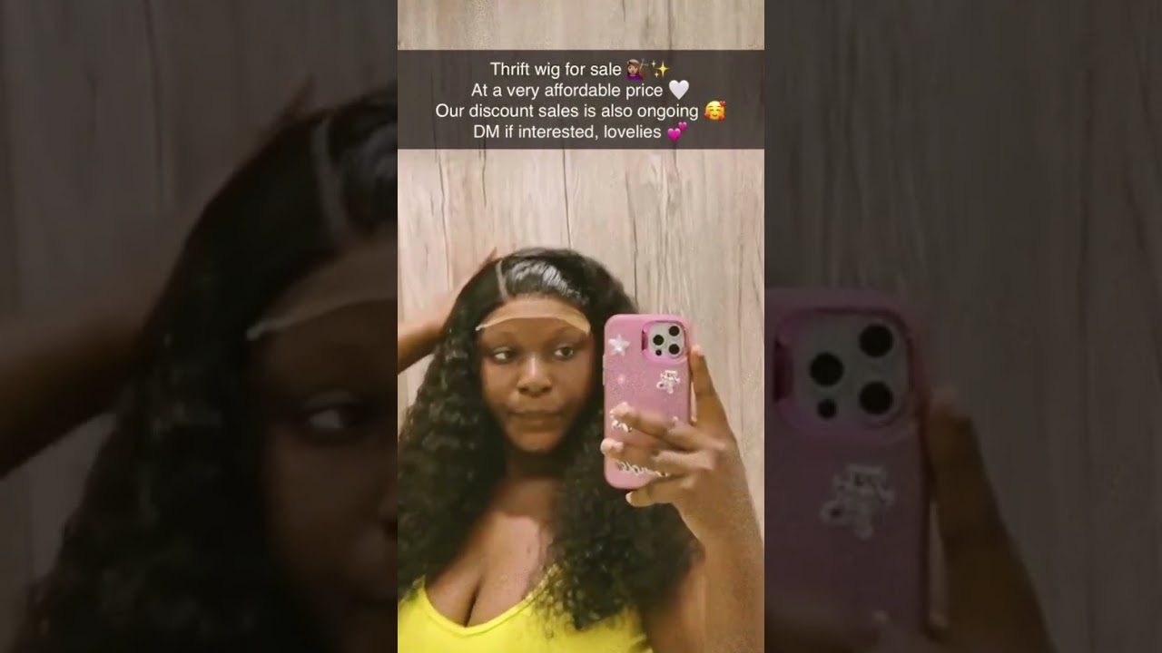 Your sign to get a new wig from us today!🛍️❤️ Comment to cart yours