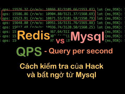 #1 Redis vs MySQL Để check QPS (query per second) tôi phải đến năm thứ 4 lập trình mới biết về sysbench Mới Nhất