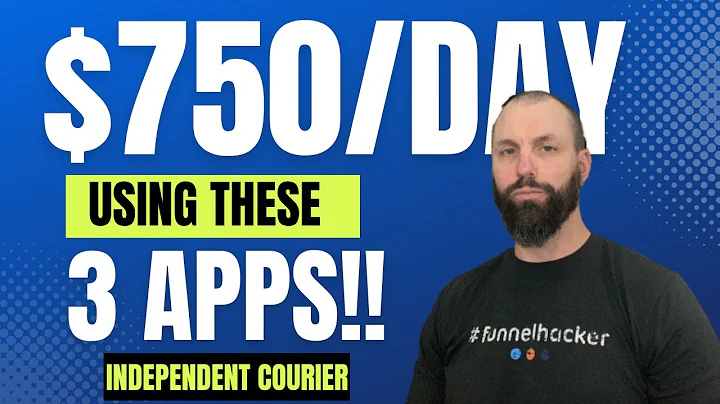 Make $750 A Day Combining These 3 Independent Courier Apps! #medicalcourier #courier #sidehustle