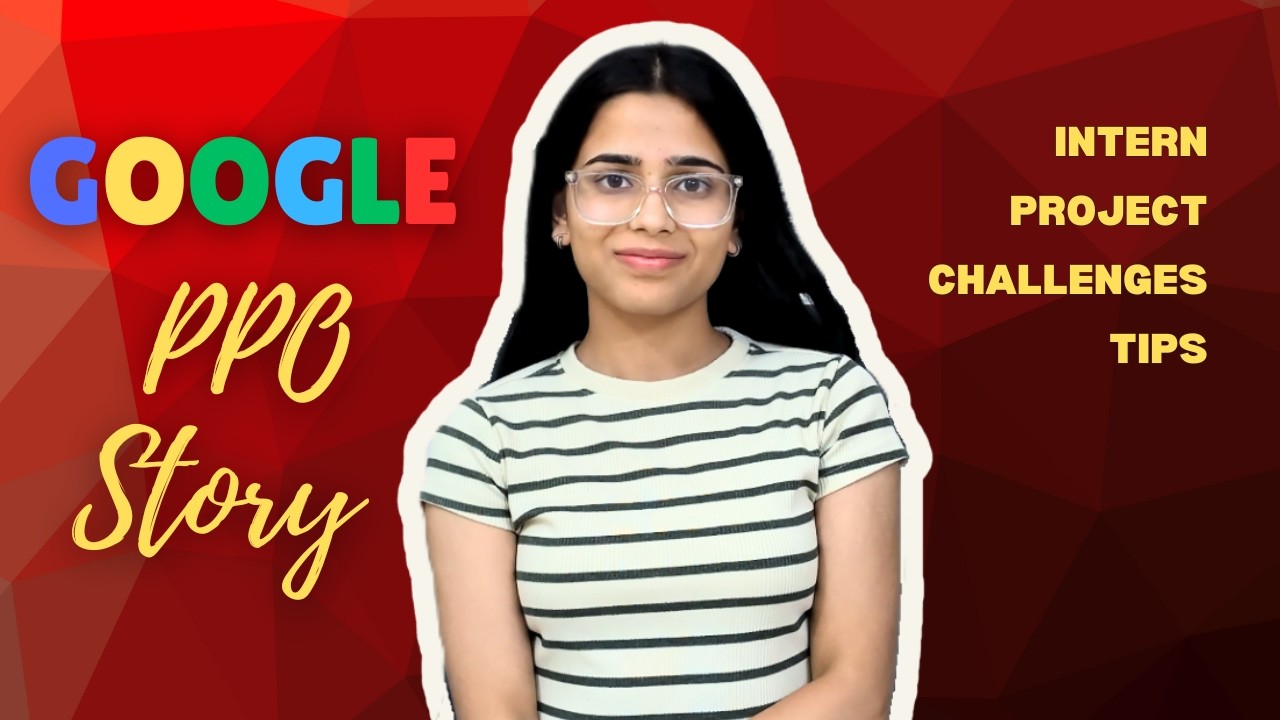 Как я получила предложение о работе в Google | От стажера до штатного инженера-программиста | При...