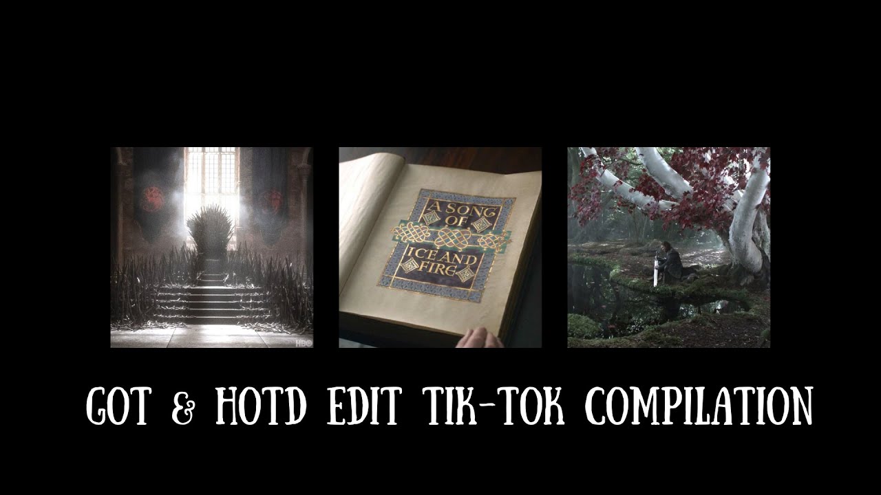 game of thrones & house of the dragon edit tiktok compilation