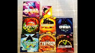 Ranking the Oniverse games incl Cyberion. Designed by Shadi Torbey, published by Zman and InPatience