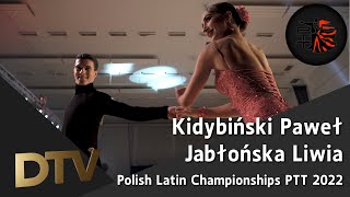 Kidybiński Paweł & Jabłońska Liwia Amateur Polish Championships Latin 2022