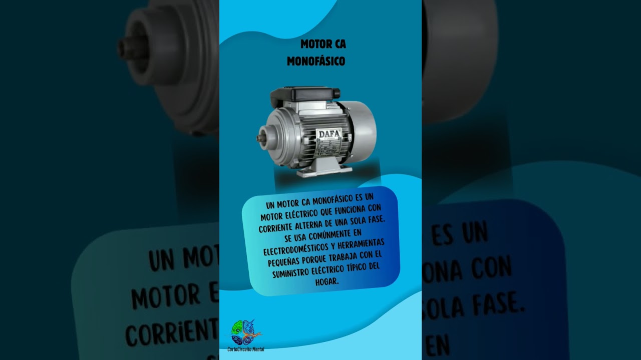 Motor⚙️CA Monofásico⚡️ 