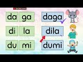 MGA SALITANG MAY DALAWANG PANTIG | UNANG HAKBANG SA PAGBASA NG TAGALOG | TEACHING MAMA Mp3 Song