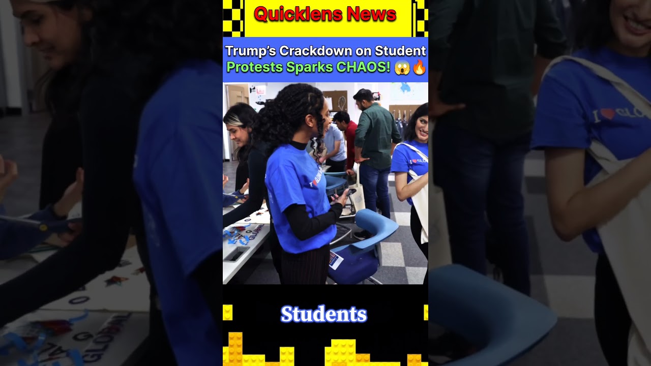 Trump's Student Protest Crackdown Sends SHOCKWAVES Through Campus!