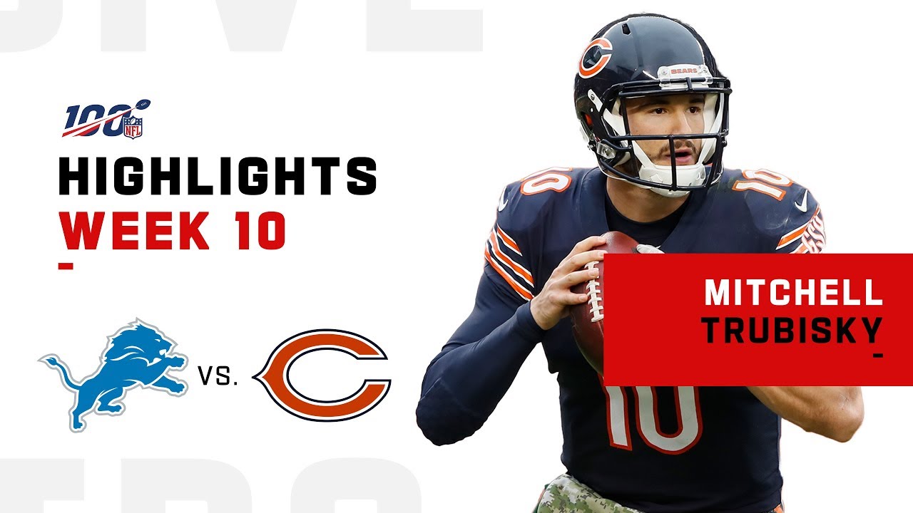 Mitch Trubisky's Triple-TD Day | NFL 2019 Highlights