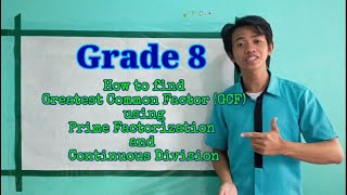 How to Find Greatest Common Factor (GCF) using Prime Factorization and Continuous Division