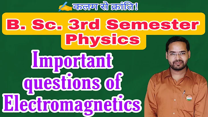 Important topics of Electromagnetics...  Navneet G...