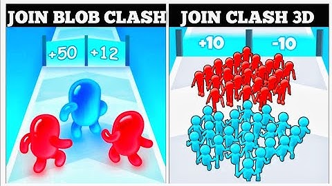 Max Levels Join Blob 3D Vs Join Clash 3D ❌ All New Max Update Mobile Gameplay WE23
