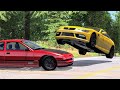 Realistic High Speed Crashes #23 - BeamNG Drive