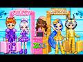 Zootopia 2 in Cardboard & Fluffy Airplane! DIY Fashion Doll Ideas for Vacation | DIY Paper Dolls