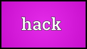 Hack Meaning