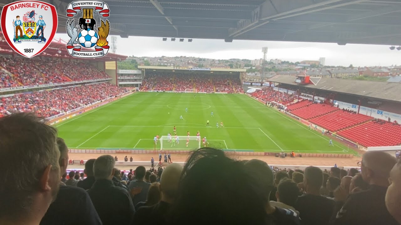 MISSING A 95TH MINUTE PENALTY IN OUR FIRST AWAY GAME BACK… | BARNSLEY VS COVENTRY CITY MAYCHDAY VLOG