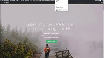 Foundry WordPress Theme - Creating Ebor Mega Menu