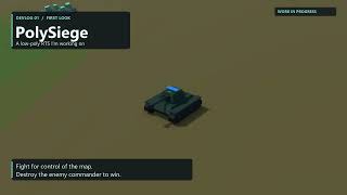Devlog 01: Welcome to PolySiege!