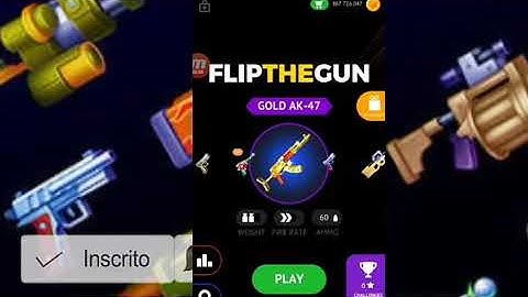 Gameplay de Flip the gun - simulator game