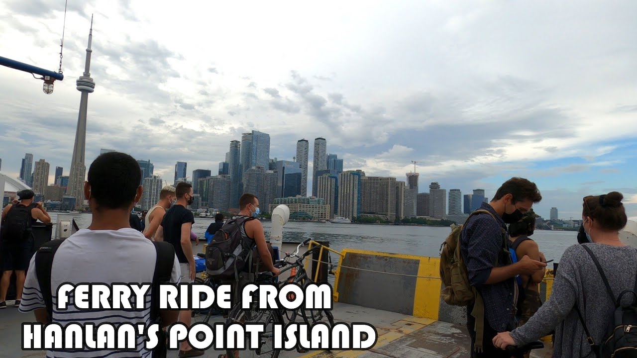 4k Ferry Ride From Hanlans Island To Toronto City Mainland Youtube