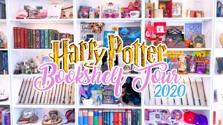 HARRY POTTER BOOKSHELF TOUR 2020