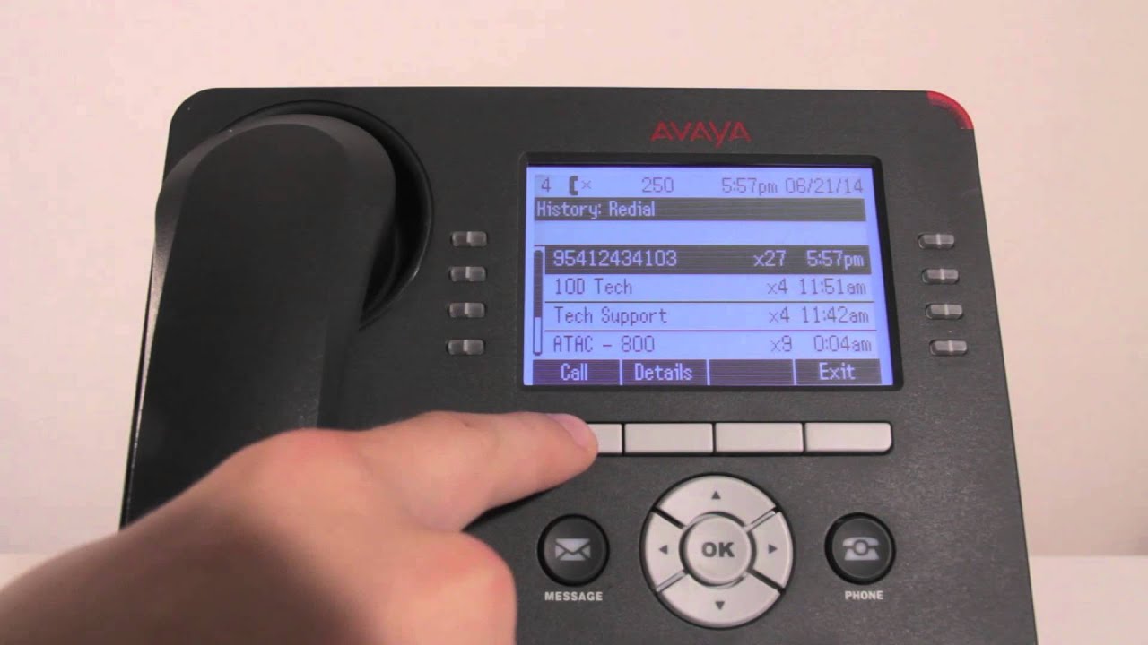 Avaya 9508/9608 Training - YouTube