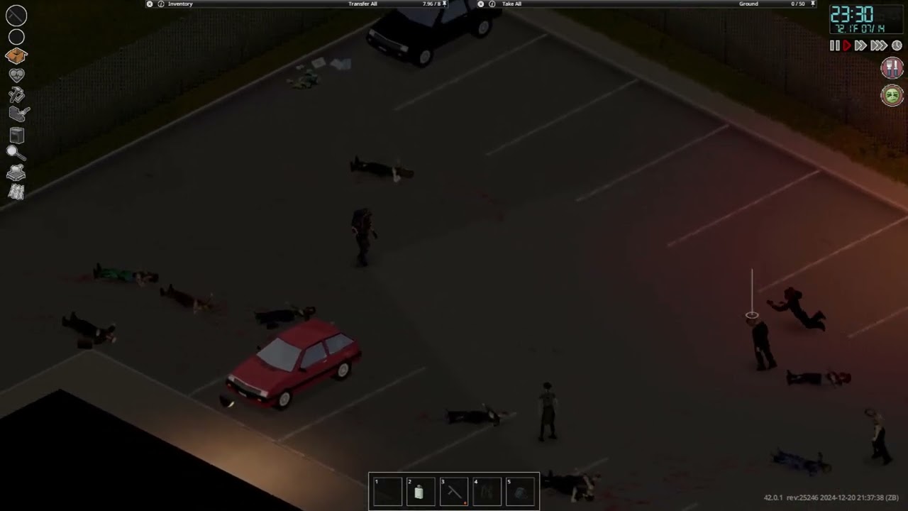 Project Zomboid - Build 42 Sprinter sounds