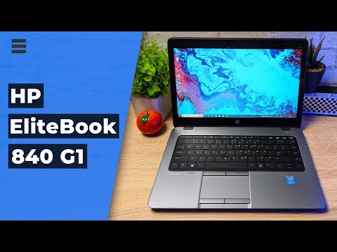 Обзор 💻 HP EliteBook 840 g1 - универсальный бизнес ноутбук с intel core i5