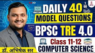BPSC TRE 4.0 | Computer Science Most Important Questions | Daily Set #5 | By #abhisheksir