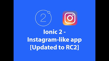 Ionic 2 RC2 - Instagram-like app